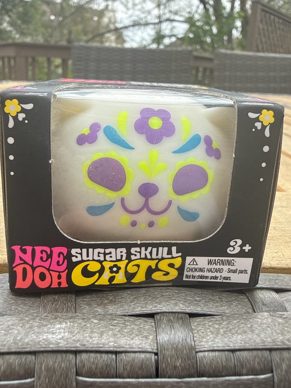 NeeDoh Sugar Skull Cats Squishy